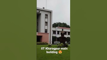 IIT Kharagpur mains building 😍 #iit #iitkharagpur #iitkgp #iitjee