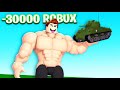 WYDAŁEM 30 000 ROBUX żeby BYĆ NAJSILNIEJSZYM w ROBLOX! (Roblox Lifting Simulator)