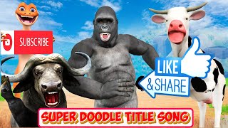 Super Doodle Tv Youtube Channel Title Song 2024 | Subscribe Like Share and Comment | Tailor Song