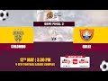 Colombo vs galle  2nd sf  lanka football cup 2024