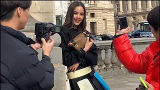 Behind the scenes with Yaya Urassaya Sperbund for Louis Vuitton 6/3/2024 อุรัสยา เสปอร์บันด์