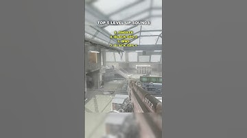 Ranking LEVEL UP Sound by Popularity.. #callofduty #cod