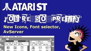 More Prettification and quality of life improvments, Custom Icons, AvServer and a font dialog