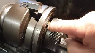 Restoring a damaged 6inch rotary table.