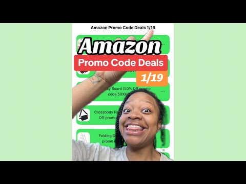 Amazon Promo Code Deals starting 1/19 | Online Discount Deals | How to save money shopping online