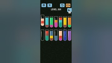 Water Color Sort Level 201