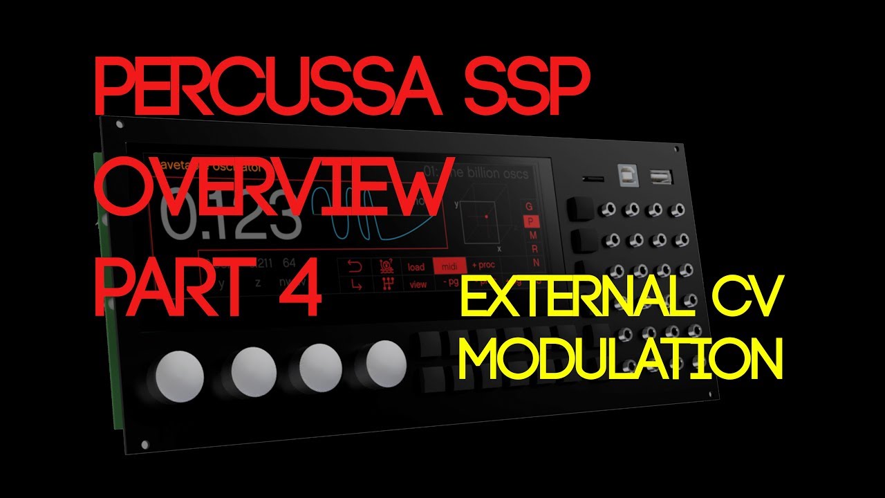 Percussa Super Signal Processor (SSP) Eurorack Module