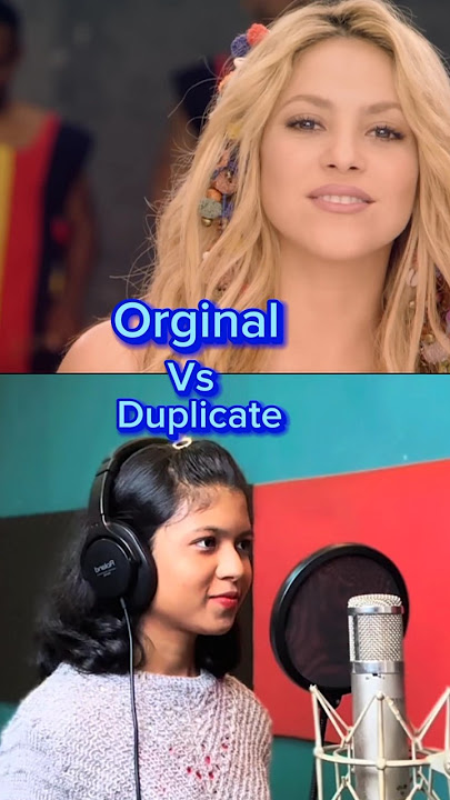 Waka Waka song orginal vs Myanmar duplicate singer #virasong #trending #tiktok #shorts