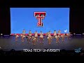 Texas tech dance team 2024  jazz  uda college nationals finals