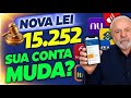 Lei 15.252/2025: O que MUDOU na sua CONTA? + SALÁRIO e CRÉDITO em TODOS os BANCOS 2026