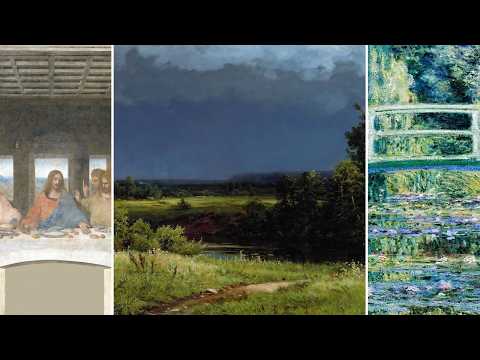 Masterpieces TV — Silent Art Gallery · July 9 Morning | Shishkin · Before the Storm & others