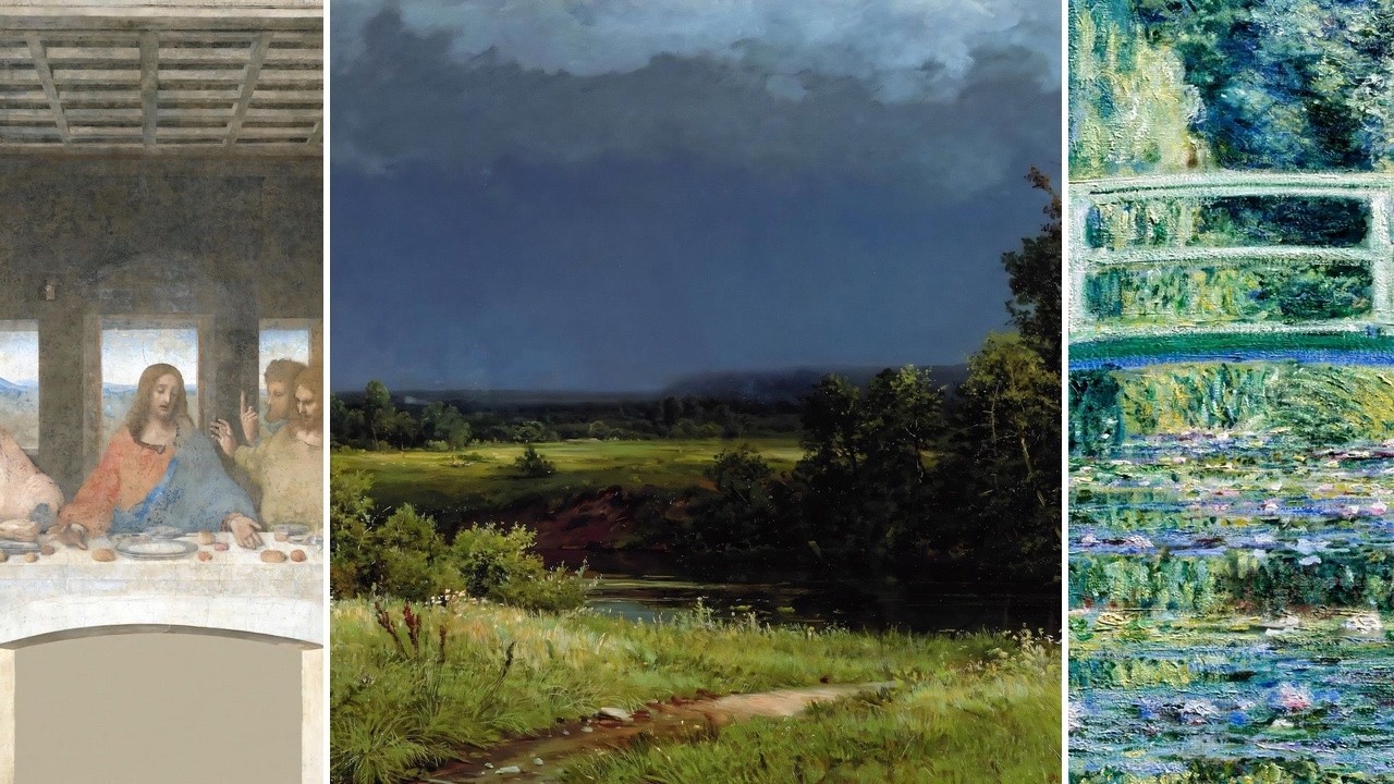Masterpieces TV — Silent Art Gallery · July 9 Morning | Shishkin · Before the Storm & others