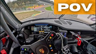 Porsche 992 GT3 Cup | Onboard Lap at Spa-Francorchamps screenshot 4