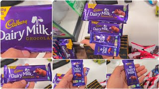 Cadbury Dairy Milk Chocolate Size Comparison - Rs 10 vs Rs 20 vs Rs 50 vs Rs 100