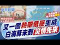 【簡至豪報新聞】又一個"熱帶低壓"生成 白海豚未到"災情先來"｜熱帶低壓生成 日估今晚變"琵鷺"三颱共存? 20260808精華版  @中天電視CtiTv