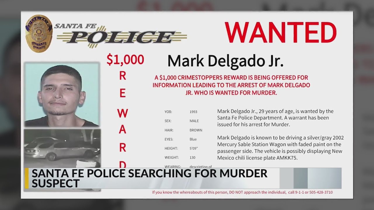 $1,000 reward for Santa Fe murder suspect - YouTube