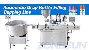 How To Use Automatic Drop Bottle Filling Capping Line?(Tamper Evident Caps)