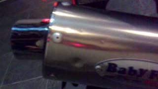 Honda VTR 1000 sp2 2002 - Babyface(Sato Racing) Slip-on Exhaust mounted