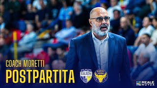 Conferenza Postpartita: Coach Moretti (Verona-Torino 75-58)