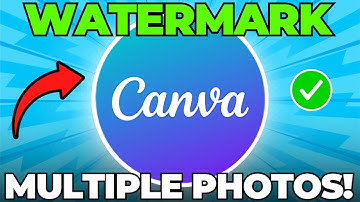 How to Add Watermark to Multiple Photos in Canva (Quick & Easy)