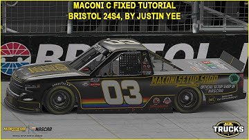 iRacing Maconi C-Fixed Trucks Bristol Guide to Qualifying and Race 24S4