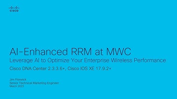 AI-Enhanced RRM at Mobile World Congress 2023