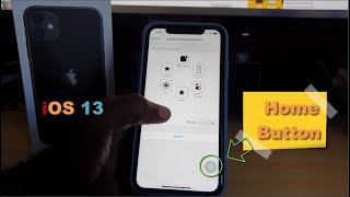 Any iPhone on iOS 13 How to Enable Touch Screen Home Button\/Assistive Touch