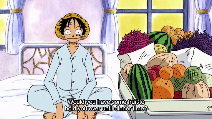 Luffy Eats fruit after Alabasta