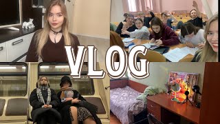 VLOG: Рум тур по моей комнате в общаге//будни студента