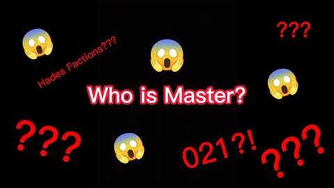 Who is Master? [Hades Factions] - (Herobrine.org)