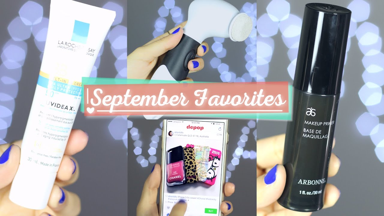 skincare routine order September Favorites!