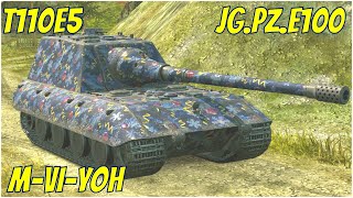 T110E5, Jg.Pz.E100 & M-VI-Yoh ● WoT Blitz