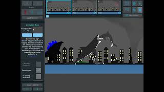 Godzilla,mothra and mega shark vs monsternado (sticknodes animation) ayslum x legendary