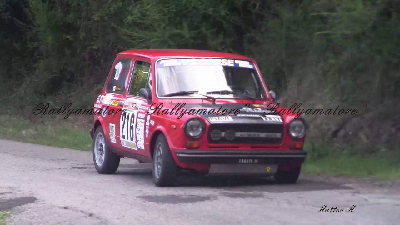 30° rallye Elba Storico 2018 Trofeo A112 Abarth