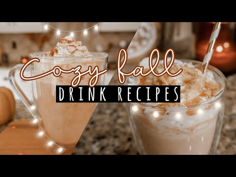 Video: Three Quick And Easy Hot Drinks