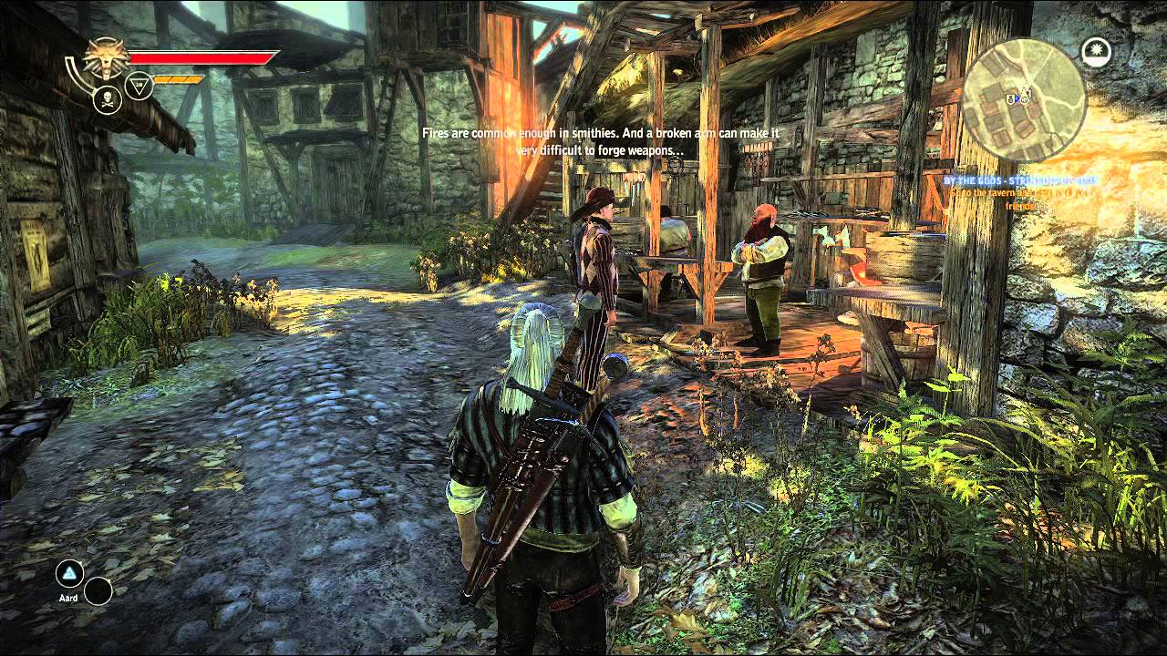 The Witcher 2 Gameplay Movie 2 - Living World 