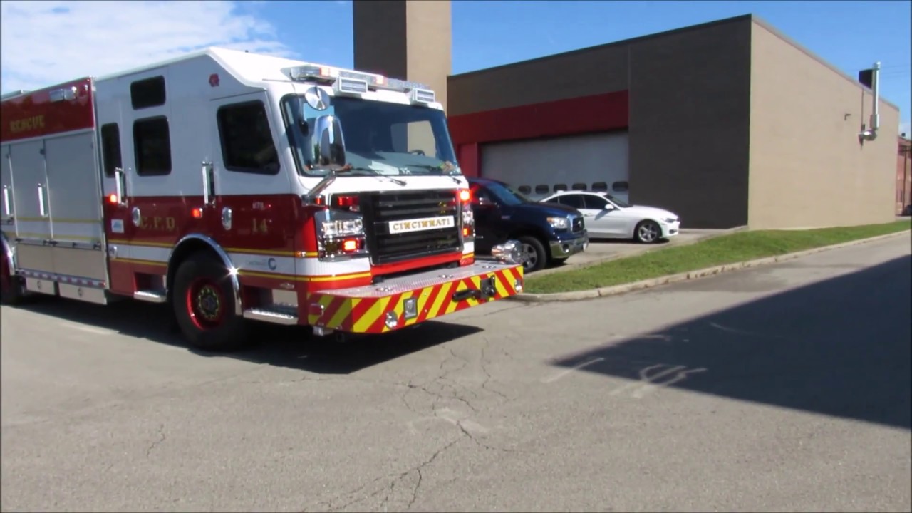 Cincinnati Heavy Rescue 9 Cincinnati *New* Heavy Rescue 14 Catching First Run - with Q! - YouTube