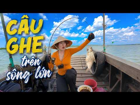 Đi Câu Ghe Gặp Đúng Bầy Cá Ăn Không Kịp Gỡ | Câu Cá Sông Tự Nhiên | VỸ HÂN FISHING