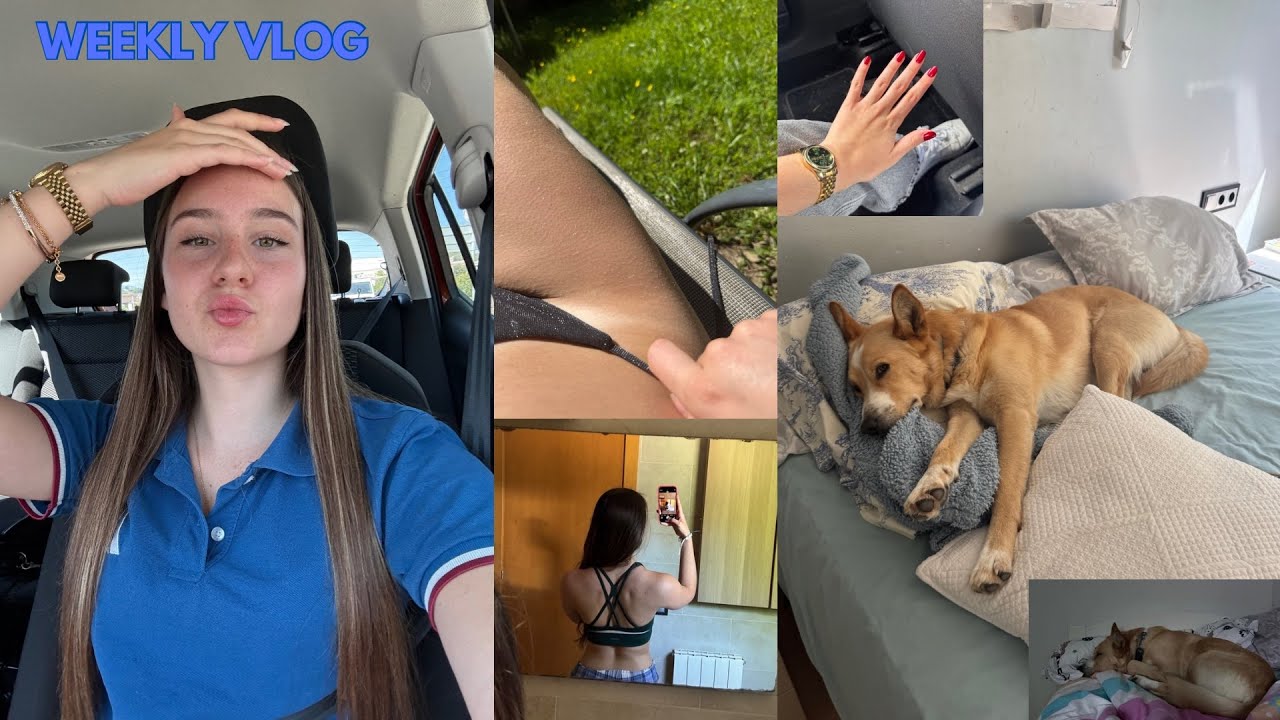 una semana un tanto peculiar | grwm, clase, tomar el sol