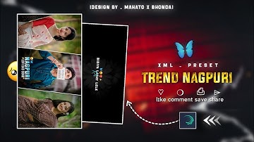 Churi Sajay Lele || Trending Nagpuri New Lofi Sad Song Status Editing in Alight Motion Editing Video