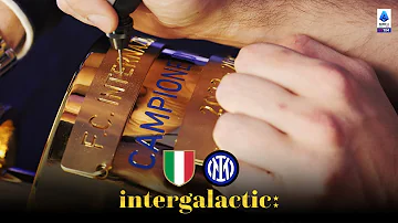 The engraving of Inter's trophy | #InterGalactic | Inter Scudetto | Serie A 2023/24