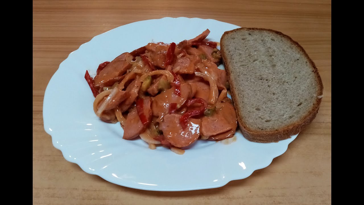 Salát ze špekáčků