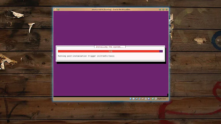 Ubuntu software raid 10 setup
