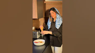 پاستا گلابی هلو شلیل رسپی تو کامنت Pasta پاستا رسپی آشپزی تهران 