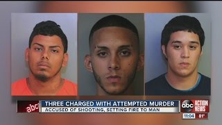 Three Polk suspects charged with attempted murder