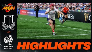 QUICK HIGHLIGHTS | ITALY v FRANCE | 2025 GUINNESS M6N