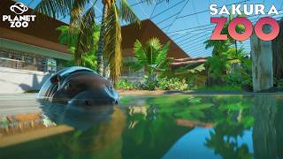 Building For A Pygmy Hippo In Our Africa Pavilion In Planet Zoo Sakura Zoo