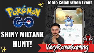 SHINY MILTANK Hunt in Pokemon Go - Johto Celebration Event