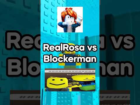 RealRosa Vs Blockerman Trend Is Insane