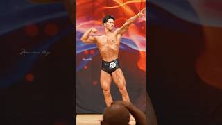 175cm超級【第4位】福島昂紀選手フリーポーズ【2025日本ジュニアクラシックフィジーク選手権】 #bodybuilding #classicphysique #jbbf